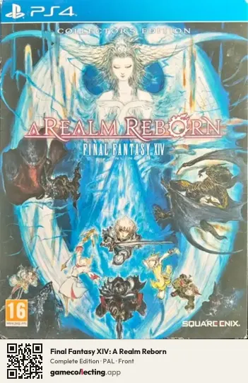 Final Fantasy XIV: A Realm Reborn PlayStation 4, PAL box front
