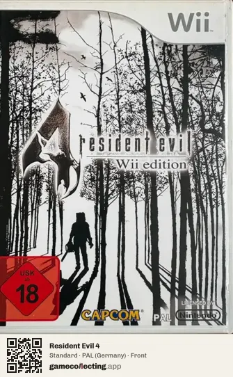 Resident Evil 4 Nintendo Wii, Germany box front
