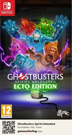 Ghostbusters: Spirits Unleashed Nintendo Switch, PAL box front