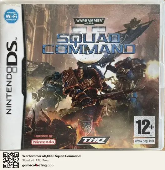 Warhammer 40,000: Squad Command Nintendo DS, PAL box front
