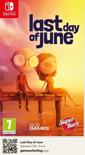 Last Day of June Nintendo Switch, PAL box front