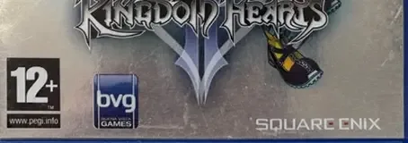Kingdom Hearts II, the PEGI square on its front