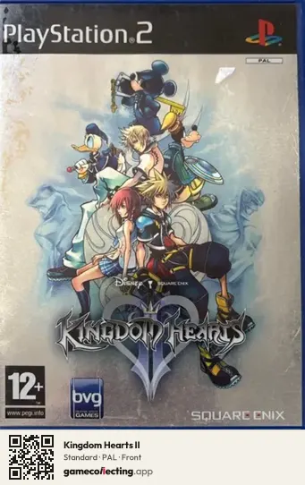Kingdom Hearts II PlayStation 2, PAL box front
