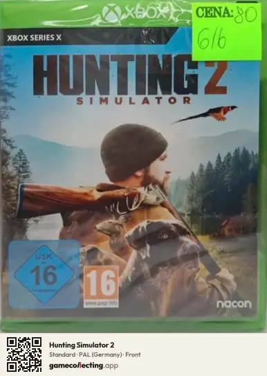 Hunting Simulator 2 Xbox Series X, Germany box front