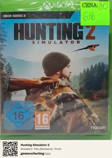 Hunting Simulator 2 Xbox Series X, Germany box front