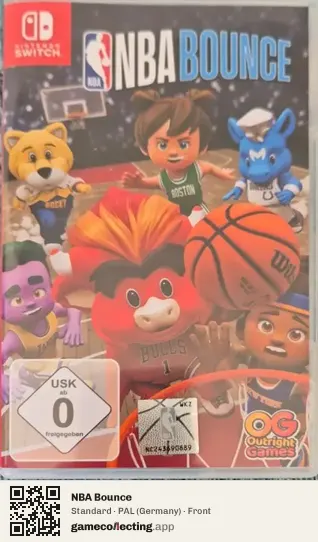 NBA Bounce Nintendo Switch, Germany box front
