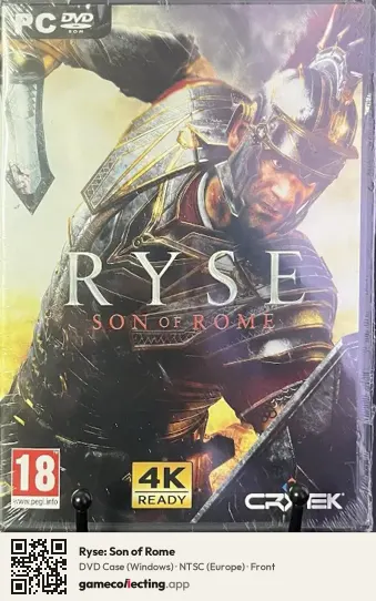 Ryse: Son of Rome Computer, Europe box front