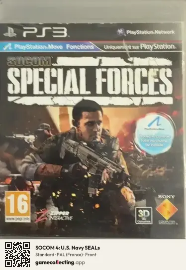 SOCOM 4: U.S. Navy SEALs PlayStation 3, France box front