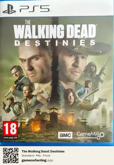 The Walking Dead: Destinies PlayStation 5, PAL box front