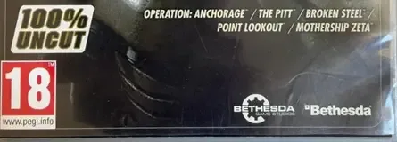 Fallout 3, the PEGI square on its front