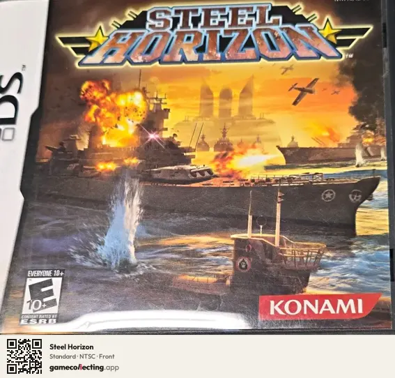 Steel Horizon Nintendo DS, NTSC box front