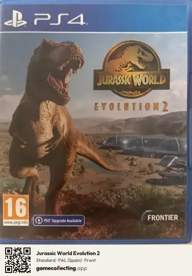 Jurassic World Evolution 2 PlayStation 4, Spain box front