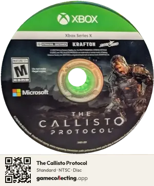 The Callisto Protocol Xbox Series X, NTSC disc