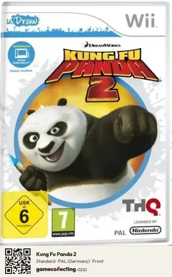 Kung Fu Panda 2 Nintendo Wii, Germany box front