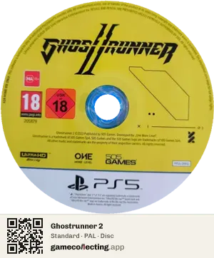 Ghostrunner 2 PlayStation 5, PAL disc