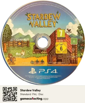 Stardew Valley PlayStation 4, PAL disc