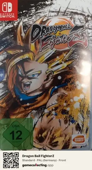Dragon Ball FighterZ Nintendo Switch, Germany box front