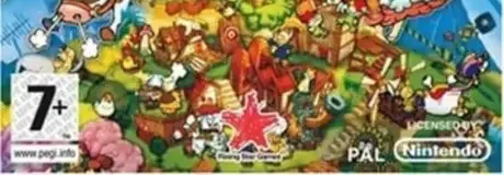 Little King's Story, the PEGI square on its front