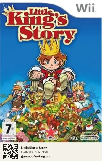 Little King's Story Nintendo Wii, PAL box front