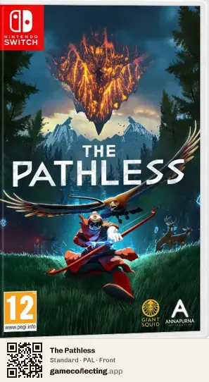 The Pathless Nintendo Switch, PAL box front