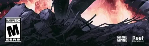 Terminator 2D: No Fate, the ESRB box on its front