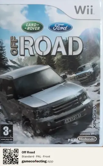 Off Road Nintendo Wii, PAL box front