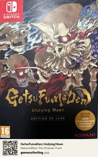 GetsuFumaDen: Undying Moon Nintendo Switch, France box front