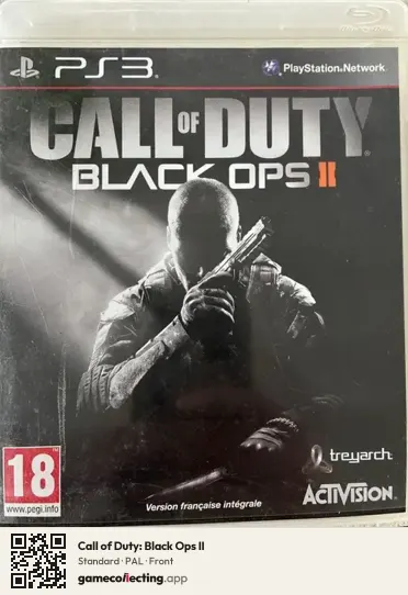 Call of Duty: Black Ops II PlayStation 3, PAL box front