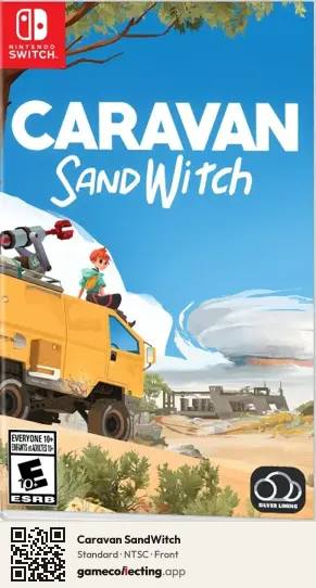 Caravan SandWitch Nintendo Switch, NTSC box front