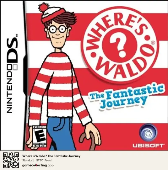 Where's Waldo? The Fantastic Journey Nintendo DS, NTSC box front