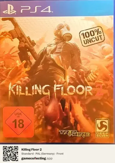 Killing Floor 2 PlayStation 4, Germany box front
