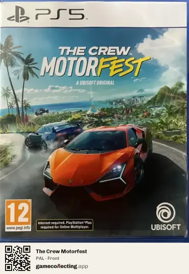 The Crew Motorfest PlayStation 5, PAL box front