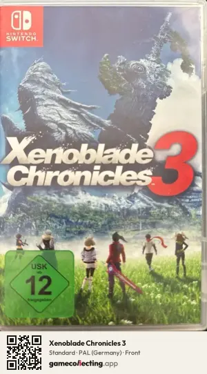 Xenoblade Chronicles 3 Nintendo Switch, Germany box front
