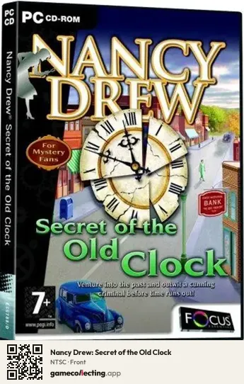 Nancy Drew: Secret of the Old Clock Computer, NTSC box front
