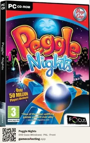 Peggle Nights Computer, PAL box front