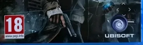 Watch Dogs, the PEGI square on its front