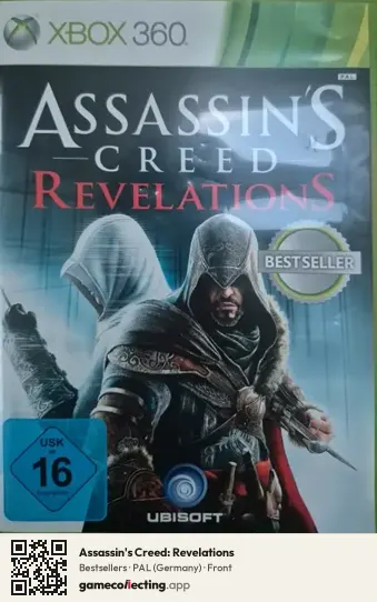 Assassin's Creed: Revelations Xbox 360, Germany box front