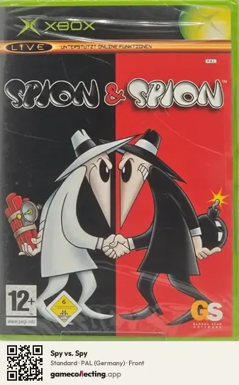 Spy vs. Spy Xbox, Germany box front