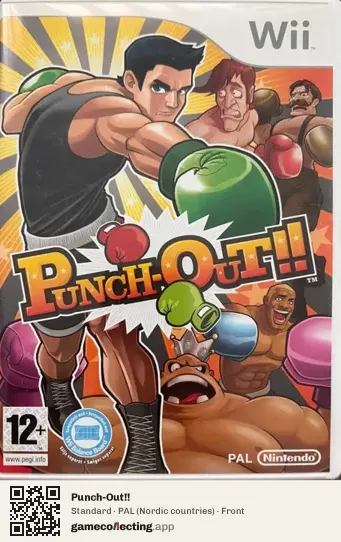 Punch-Out!! Nintendo Wii, Nordic countries box front
