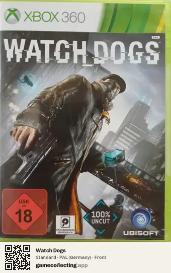 Watch Dogs Xbox 360, Germany box front
