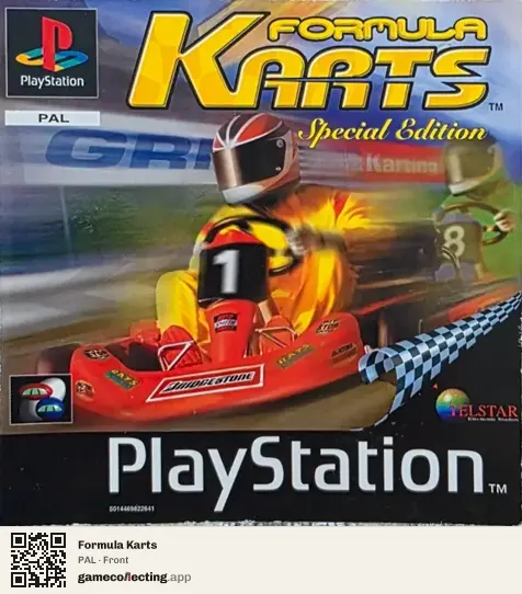 Formula Karts PlayStation, PAL box front