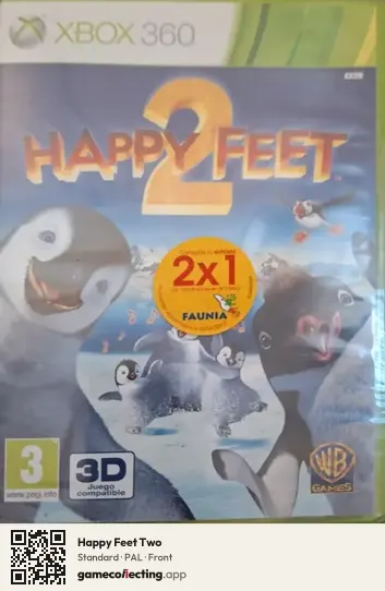 Happy Feet Two Xbox 360, PAL box front