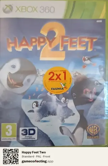 Happy Feet Two Xbox 360, PAL box front