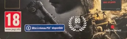 Dying Light 2 Stay Human, the PEGI square on its front