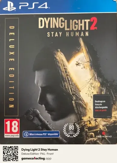 Dying Light 2 Stay Human PlayStation 4, PAL box front