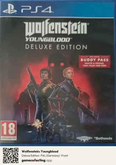 Wolfenstein: Youngblood PlayStation 4, Germany box front