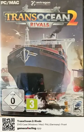 TransOcean 2: Rivals Computer, Germany box front
