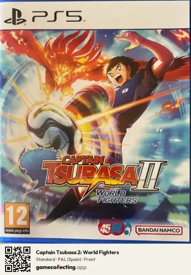 Captain Tsubasa 2: World Fighters PlayStation 5, Spain box front