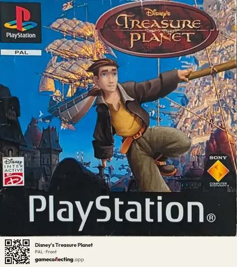 Disney's Treasure Planet PlayStation, PAL box front