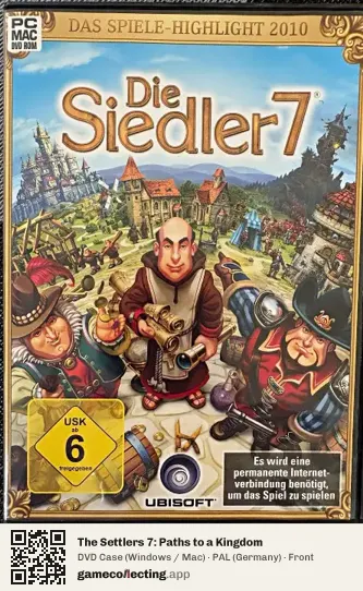 The Settlers 7: Paths to a Kingdom Computer, Germany box front